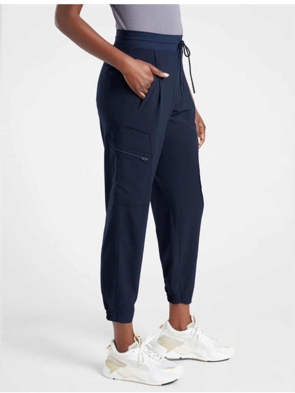 Athleta Navy Venture Pants